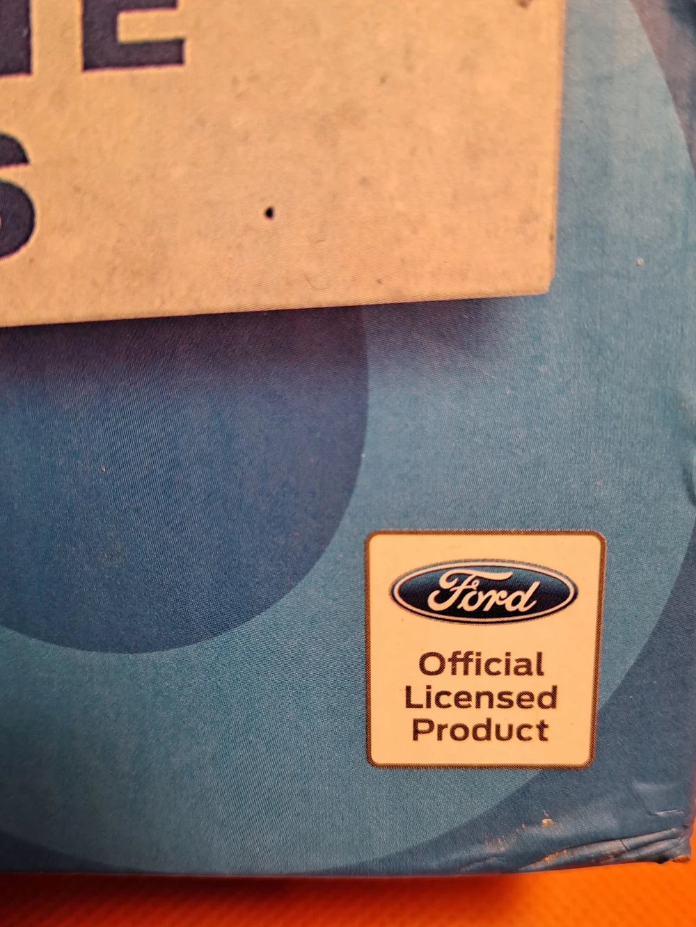 Ford Blue Vintage-Style Wall Mount Bottle Opener Genuine Parts Tray Licensed NIB